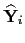 $ \widehat{\mathbf{Y}}_{i}$