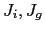 $ J_{i},J_{g}$