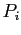 $ P_{i}$