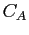$ C_{A}$