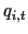 $ q_{i,t}$