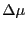$ \Delta\mu$