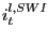 $ i_{t}^{l,SWI}$