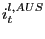 $ i_{t}^{l,AUS}$