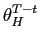$ \theta_{H}^{T-t}$