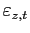 $ \varepsilon _{z,t}$