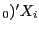 $ _{0})^{\prime}X_{i}$