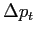 $ \Delta p_{t}$