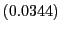 $ \left( 0.0344\right) $