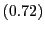 $ \left( 0.72\right) $