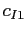 $ c_{I1}$