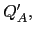 $ Q_{A}^{\prime},$