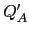 $ Q_{A}^{\prime}$