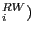 $ _{i}^{RW})$