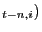 $ _{t-n,i})^{ }$
