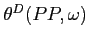 $\theta^D(PP,\omega)$