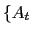 $ \{A_{t}$