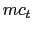 $ mc_{t}$