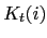 $ K_{t}(i)$