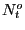 $ N_{t}^{o}$