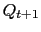 $ Q_{t+1}$
