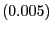 $ (0.005)$