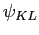 $ \psi_{KL}$