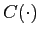 $ C(\cdot)$