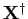 $ \mathbf{X}^{\dagger}$