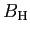 $ B_{\text{\textsc{H}}}$