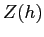$ Z(h)$