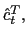 $ \hat{c}_{t}^{T},$
