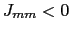 $ J_{mm}<0$
