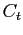 $ C_{t}$