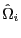 $ \hat{\Omega}_{i}$