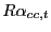 $\displaystyle R\alpha_{cc,t}$