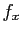 $ f_{x}$