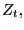 $ Z_{t},$