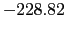 $ -228.82$