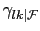 $ \gamma_{lk\vert\mathcal{F}}$