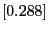 $[0.288]$