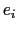 $ e_{i}$
