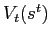 $ V_{t}(s^{t})$