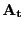 $ \mathbf{A_{t} }$