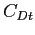$ C_{Dt}$