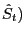$ \hat{S}_{t} )$