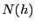 $ N(h)$