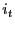 $ i_{t}$