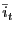 $ \bar{i}_{t}$