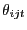 $ \theta_{ijt}$